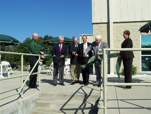 BRUSS ribbon cutting