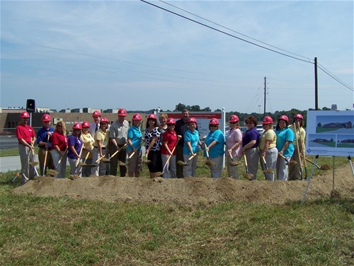 RC Health Dept ground breaking